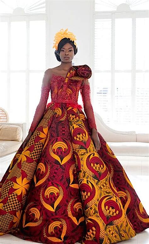 Toju Foyeh Nigeria African Formal Dress African Print Fashion Dresses African Fashion Dresses