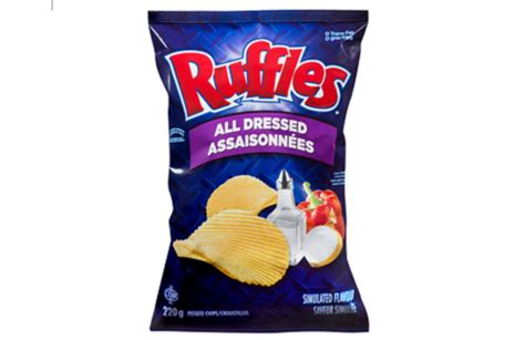 Ruffles All Dressed Potato Chips Large Bag Fresh Canadian Ebay