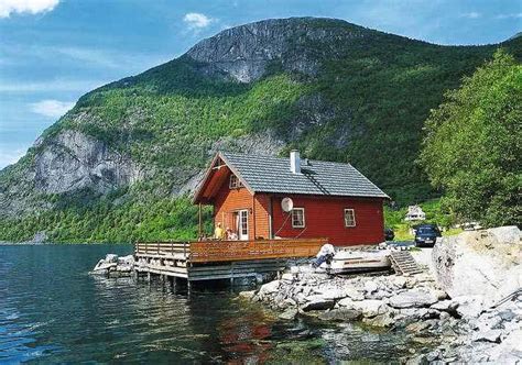 Jetzt aus einem riesigen angebot ferienwohnungen norwegen online vergleichen: Norwegen Haus Am See Mieten - Heimidee