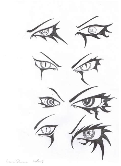 Demon Eyes By Vincentuchiha On Deviantart Demon Drawings Eye Drawing