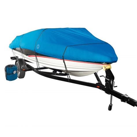 Eevelle Wm1416b Monsoon Wake Caribbean Blue Polyester Boat Cover