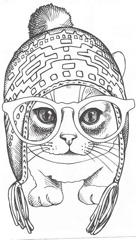 Pin by Sandy Ridge Apts. on marketing ideas | Animal coloring pages, Cat coloring page, Mandala