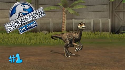 Jurassic World The Games Velociraptor Level 10 Youtube