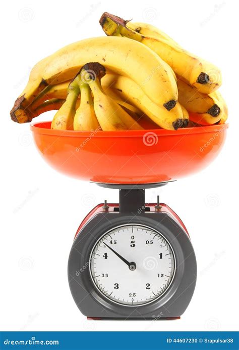 Bananas On Scales Stock Photo Image Of Bananas Nutrition 44607230