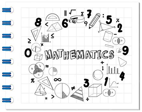 Doodle Fórmula Matemática Com Fonte Matemática No Notebook Vetor Premium