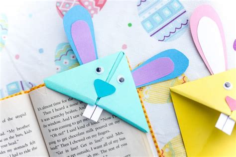 How To Make A Bunny Bookmark Perfect For Easter And Spring The