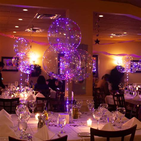 72 Led Balloon Light 8 Color Table Decoration Vase Centerpiece Wedding