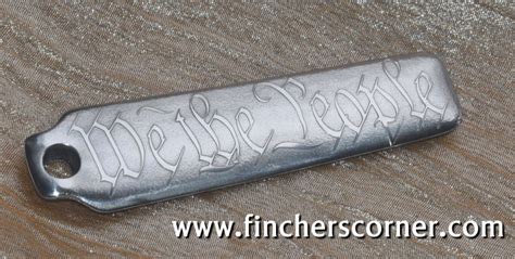 We The People Polish And Background Relief Engraving Service On Your