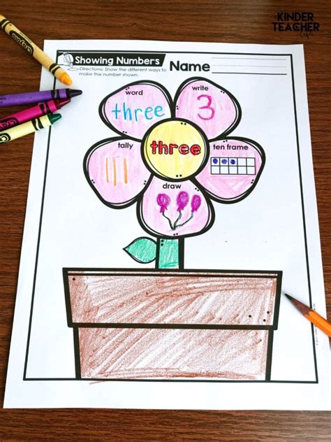 Representing Numbers Different Ways Printables (Freebie) - A ...