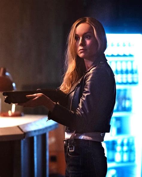 First Look At Brie Larson In Fast And Furious 10 Released Photo Brie Larson Brown Denim Jacket