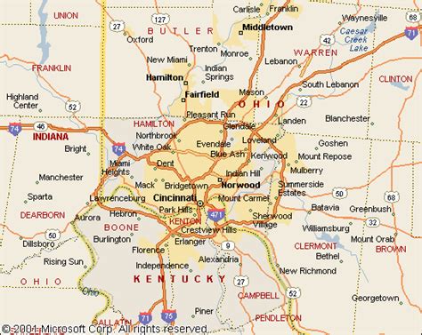 Check out our interactive map of cincinnati attractions, dining, shopping and more. Cincinnati Map - ToursMaps.com