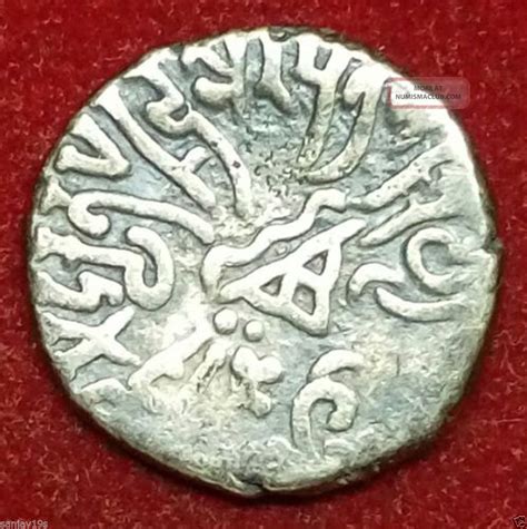Ancient India Kshatrapa Silver Coin 2 060gm Very Rare