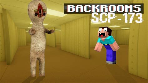 Scp 173 Statue In Backrooms Minecraft Found Footage Youtube