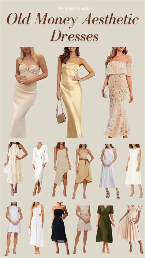 Old Money Dresses For Spring And Summer By Lisa Fonde In Aesthetic Dresses