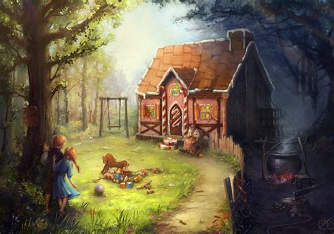 Hansel And Gretel By Magistrsmerti Evil Pictures Fairytale Art