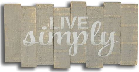 Jones Rustic Sign Co Live Simply Everything Else