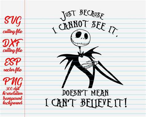 The Nightmare Before Christmas Quote Disney Quotes Quote Etsy