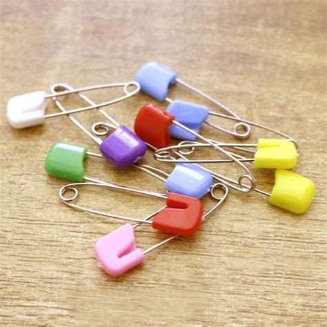 100 Pcs Large Nappy Diaper Pins Nappies Safety Pin Baby Diaper Change