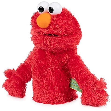 Gund Sesame Street Official Elmo Muppet Plush Hand Puppet Premium
