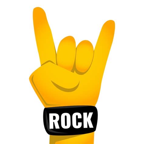 Rock Music Emoji App 通过 Yes Man Enterprises Inc