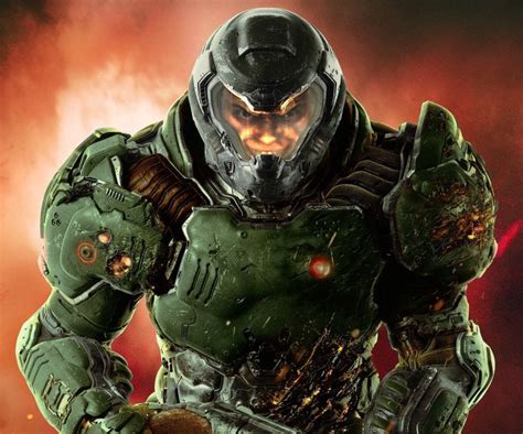 I Tweaked The 2016 Doomguy To Look More Like The Original Face Model
