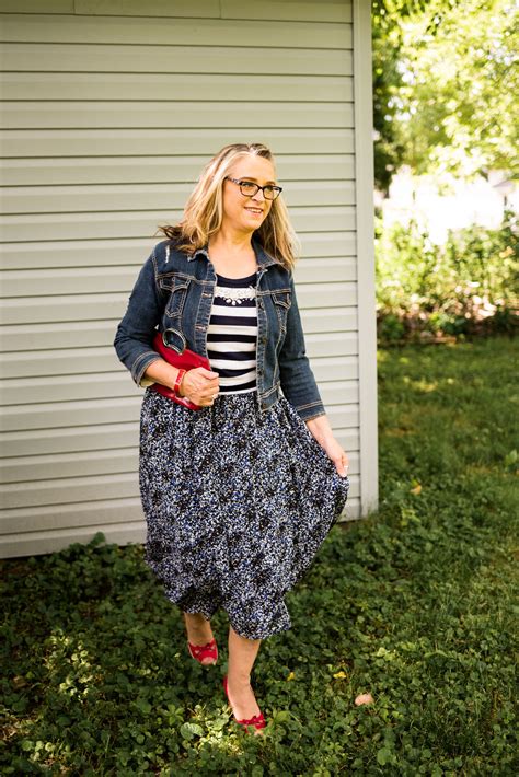 Old Becomes New High Waisted Skirt — Stylin Granny Mama