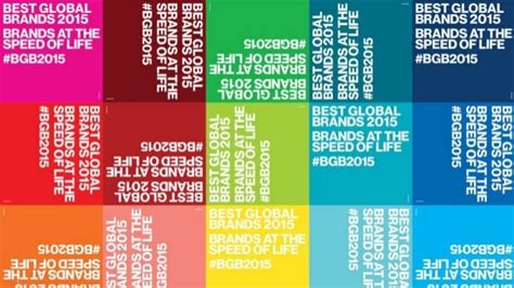 Best Global Brands 2015 Brands At The Speed Of Life