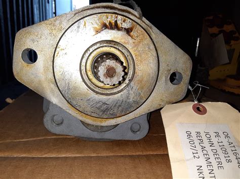 John Deere 310d Backhoe Hydraulic Pump Pt At164404 Blount Parts Llc