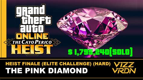 The Cayo Perico Heist Finale Pink Diamondhardsolo Gta Online No