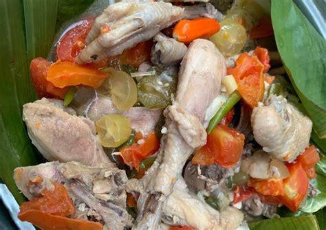 Resep masakan garang asem ayam kampung resep masakan nusantara. Resep Garang Asem Ayam Kampung (no ribet) oleh Dewi ...