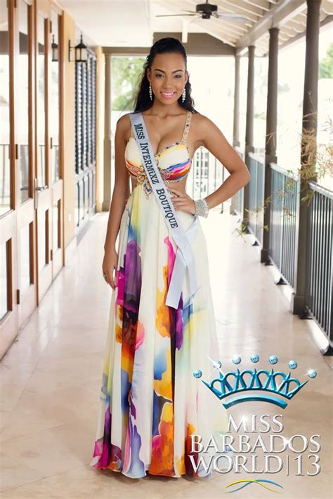 Eye For Beauty Regina Ramjit Wins Miss Barbados World 2013
