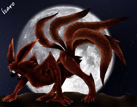 Naruto 5 Tails By Icaro382 On Deviantart Naruto Mythical Creatures