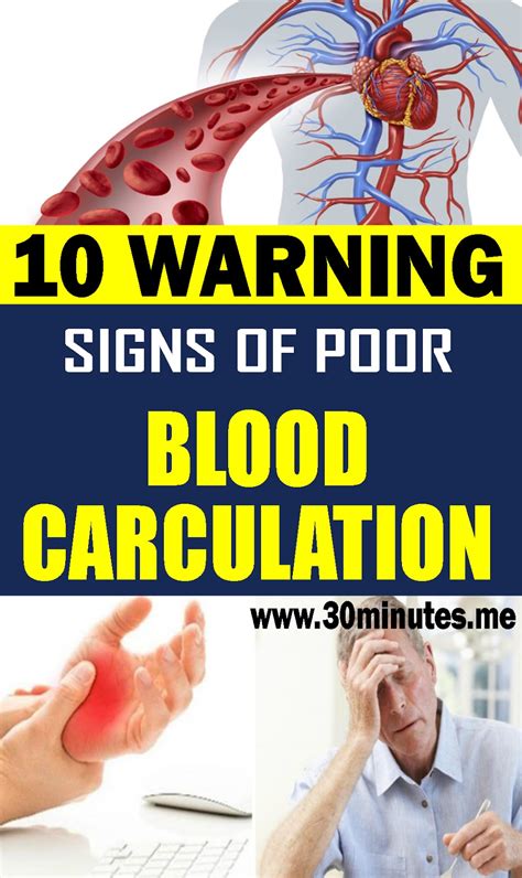 10 Warning Signs Of Poor Blood Circulation Health And Wellness