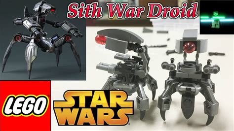 Lego Star Wars Custom Old Republic Sith War Droid Moc