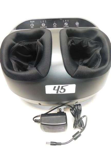 Renpho Electric Kneading Shiatzu Foot Massager New Black With Charger Dallas Online Auction