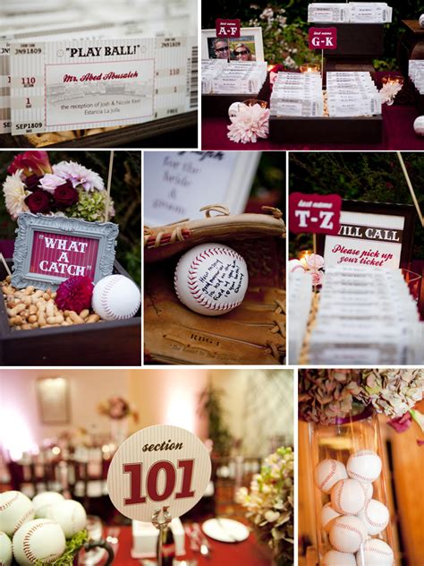 And nothing says mlb baseball more than rawlings baseball party supplies, sporting images of the official mlb rawlings baseball on everything from tableware to balloons, party favors, and wall and table decorations. Love This Day Events - Baseball wedding ideas