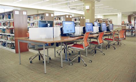 Computer Lab Furniture College University Public Library