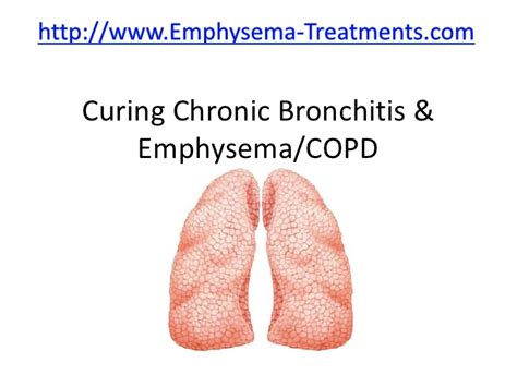 Therefore there is no issue with. Curing chronic bronchitis & emphysema