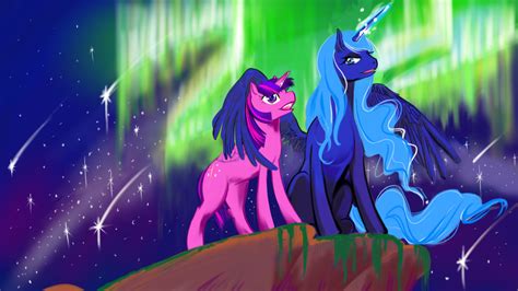 Princess Luna And Twilight Sparkle By Astrayrain On Deviantart