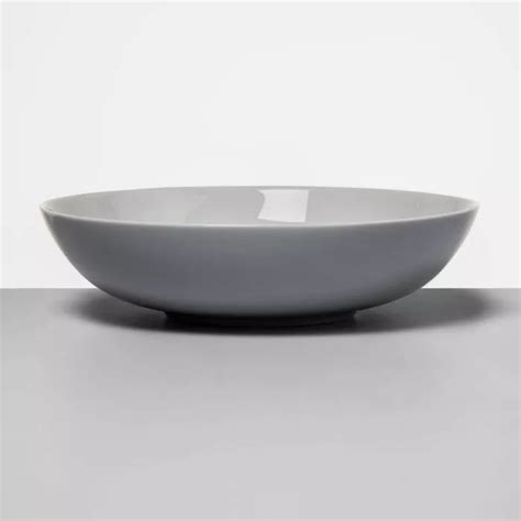 24oz Glass Pasta Bowl Gray Made By Design™ In 2020 Pasta Bowls Bowl Modern Bowl