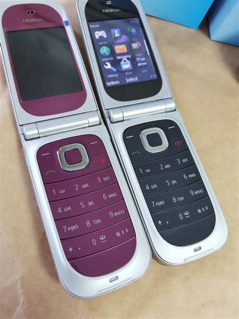 Original Nokia 7020 Pink Gray Unlocked Gsm Flip Unlcoked Mobile Phone
