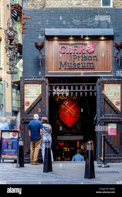 The Clink Prison Museum London England Stock Photo Alamy