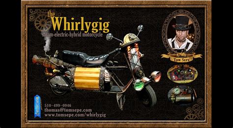 The Whirlygig Steampunk Motorcycle