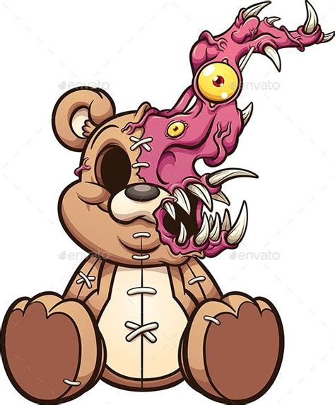 Evil Teddy Bear Drawings