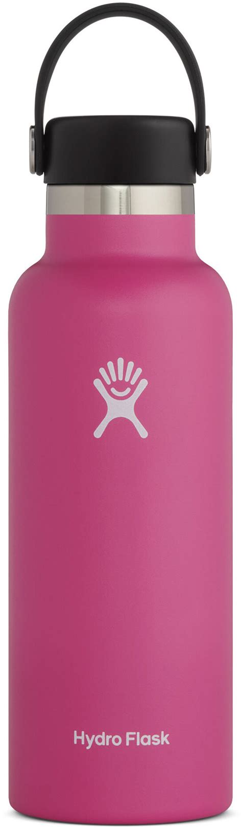 Hydro Flask Standard Mouth Flaske Med Standard Flex Cap 532ml Pink Find Outdoortøj Sko