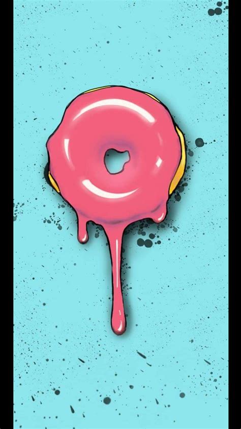 Popart Donut Drip Digital Painting Autodesk Sketchbook Pro Donut Art