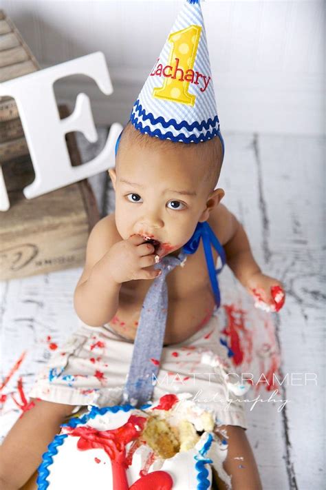 Sunny Dots Baby Boys 1st Birthday Party Hat