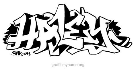 Haley Graffiti My Name Graffiti Names Graffiti My