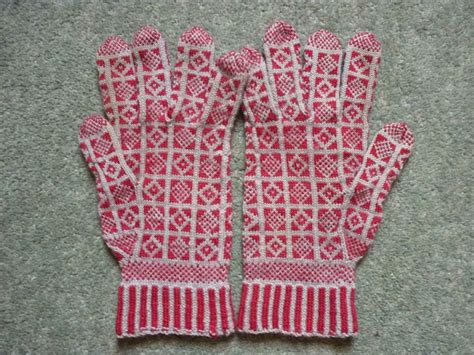 Sanquhar Gloves In Duke Pattern The Pair That Started It All