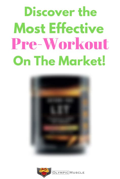 Discover The Best Pre Workout Supplement On The Market Great For Both Men And Women Via